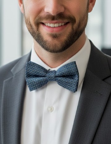 
						Papion Zara, bleumarin