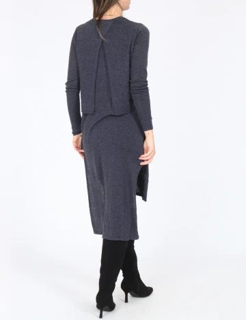 Bluza Zara, bleumarin Albastru