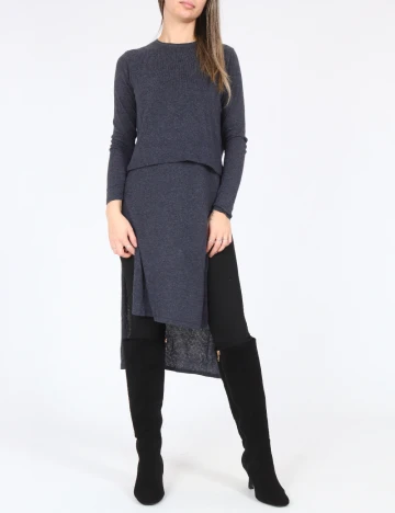 Bluza Zara, bleumarin Albastru