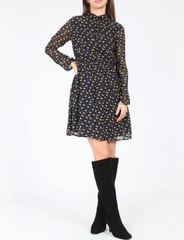 Rochie scurta Zara, bleumarin Albastru