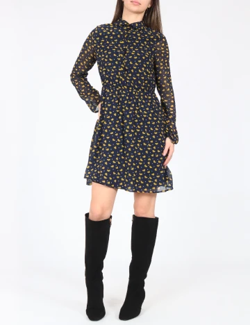 Rochie scurta Zara, bleumarin Albastru