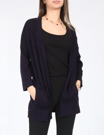 Cardigan Zara, bleumarin Albastru