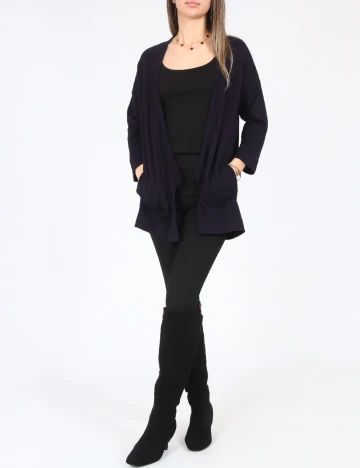 Cardigan Zara, bleumarin Albastru