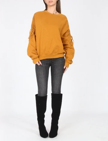 Bluza Bershka, mustar Galben