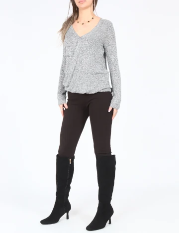 Bluza Bershka, gri Gri