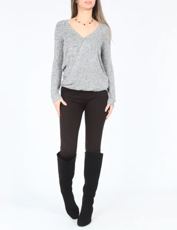 Bluza Bershka, gri Gri