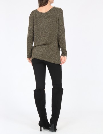 Bluza Oversize Bershka, verde