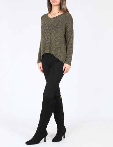 Bluza Oversize Bershka, verde