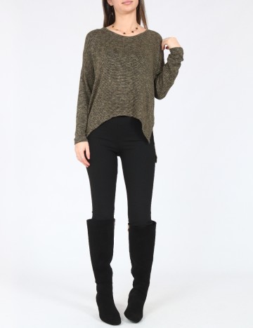 Bluza Oversize Bershka, verde