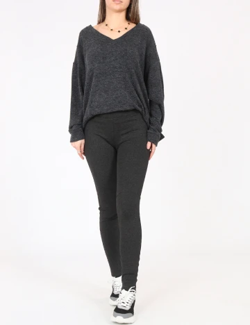 Bluza Bershka, gri inchis Gri