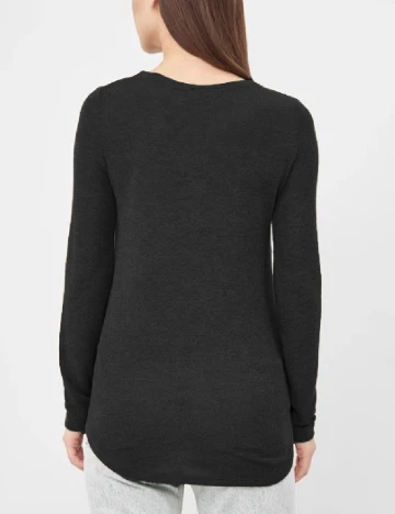 Bluza Bershka, negru Negru