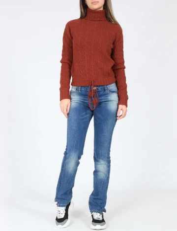 Pulover Zara, caramiziu Maro