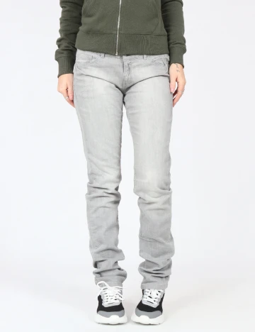 Blugi Zara, gri Gri