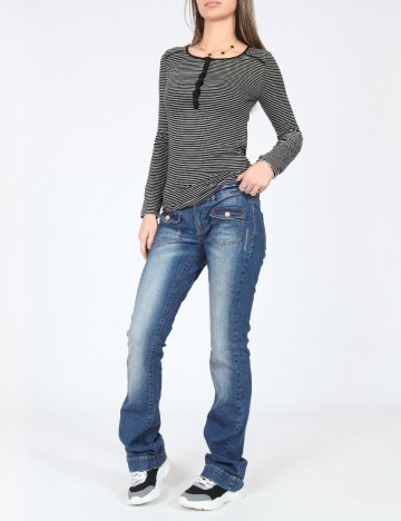 Blugi Zara, albastru