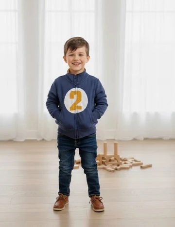 Bluza Zara, bleumarin Albastru