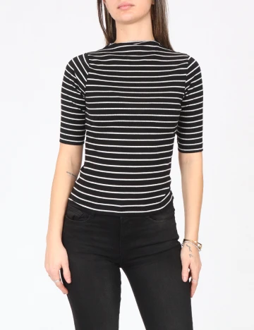 Bluza Pull&Bear, negru Negru
