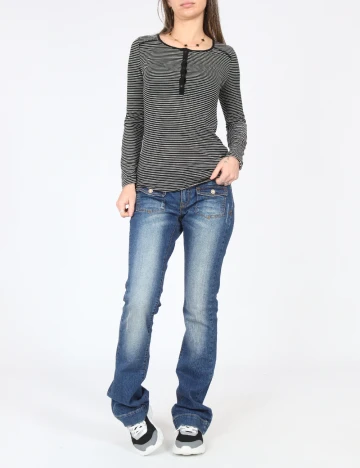 Bluza Pull&Bear, negru Negru