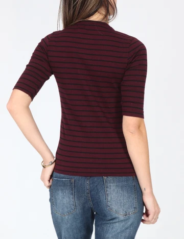 Bluza Pull&Bear, visiniu Rosu