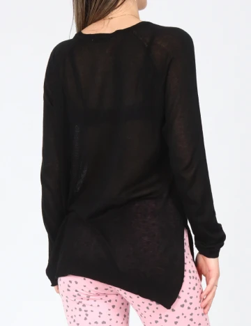 Bluza Pull&Bear, negru Negru
