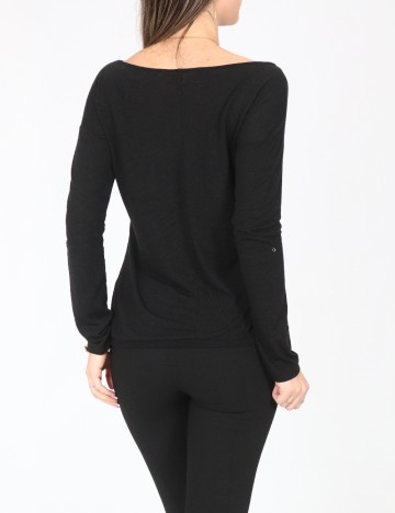 Bluza Bershka, negru