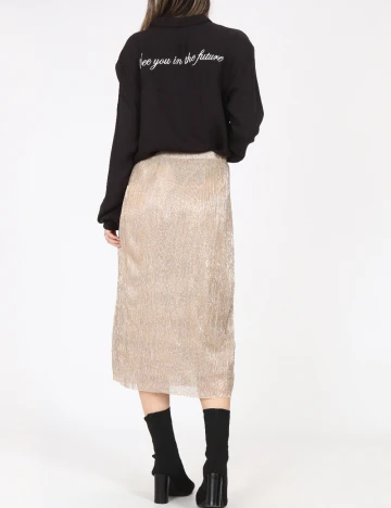 Fusta Pull&Bear, crem Crem