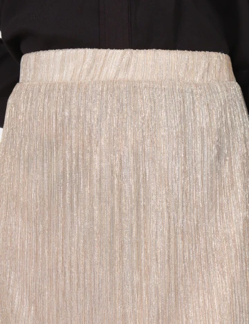 Fusta Pull&Bear, crem Crem