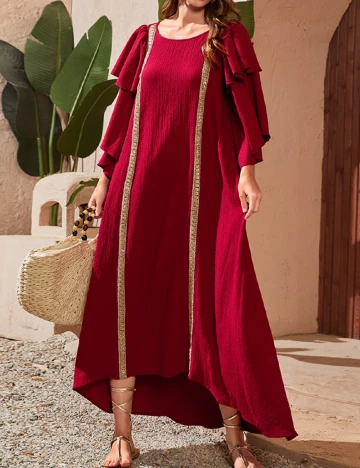 Rochie medie SHEIN, rosu Rosu