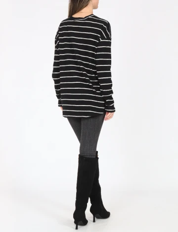 Bluza Pull&Bear, negru Negru