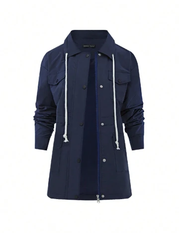 Jacheta SHEIN, bleumarin Albastru