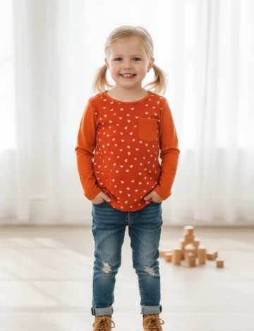 Bluza Zara, portocaliu Portocaliu