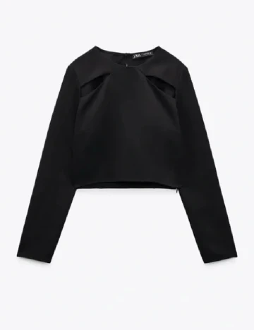 Bluza Zara, negru Negru