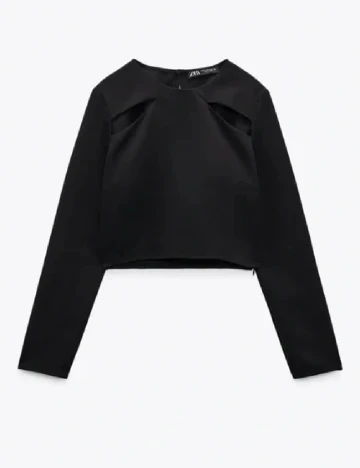Bluza Zara, negru Negru
