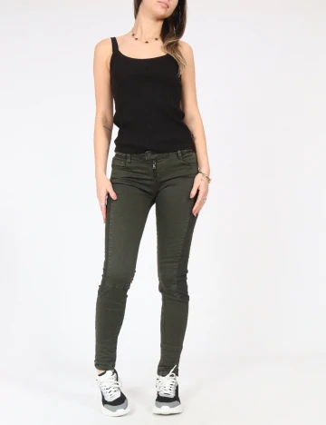 Blugi Pull&Bear, verde Verde