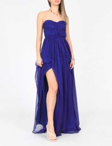 Rochie lunga Bershka, albastru