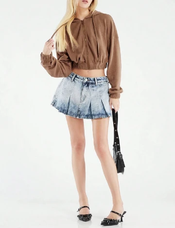 Hanorac Forever 21, maro Maro