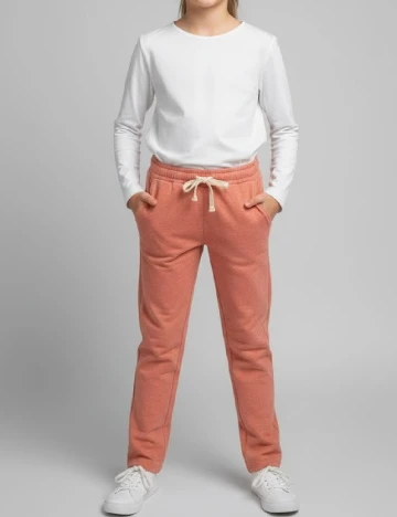 Pantaloni Zara, roz Roz