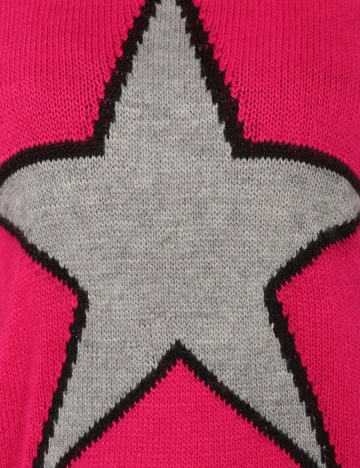 Pulover Bershka, roz Roz