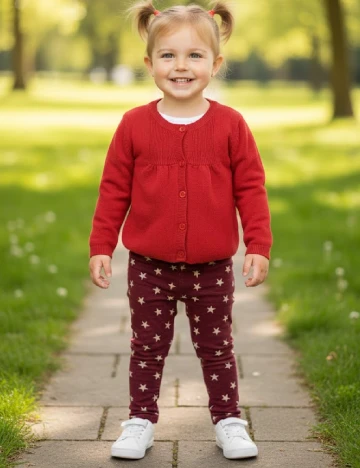 Pantaloni Zara, visiniu Rosu