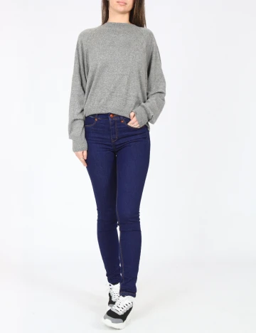 Blugi Pull&Bear, albastru Albastru