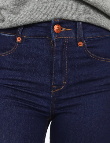 Blugi Pull&Bear, albastru Albastru