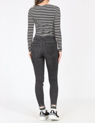 Blugi Pull&Bear, gri