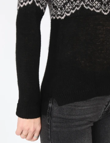 Bluza Bershka, negru Negru