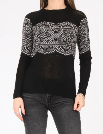 Bluza Bershka, negru Negru