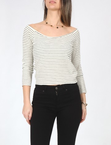 
						Bluza Pull&Bear, alb