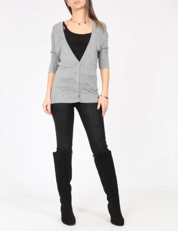 Bluza Bershka, gri Gri