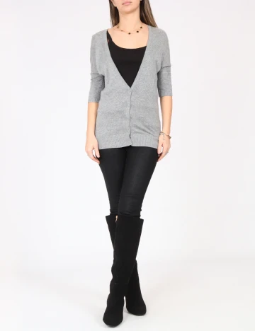 Bluza Bershka, gri Gri