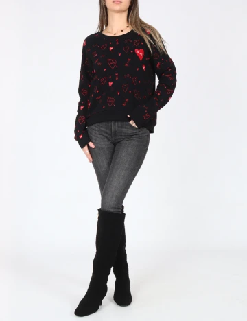 Bluza Pull&Bear, negru Negru