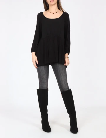 Bluza Pull&Bear, negru Negru