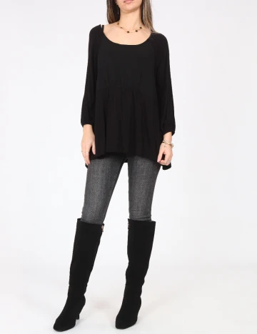 Bluza Pull&Bear, negru Negru