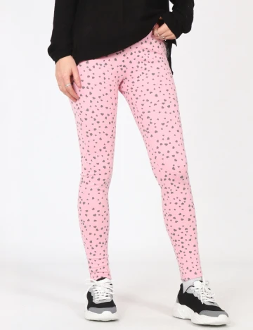 Pantaloni Zara, roz Roz